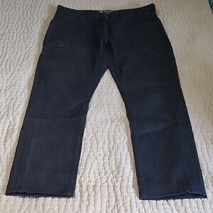 NWOT Goldspun G7 Japanese Denim Multi Pocket Belt Embellishment Mens Size 34